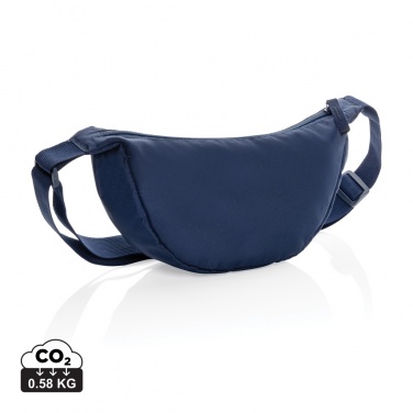 Logo trade mainostuotet tuotekuva: Crescent AWARE™ RPET puolikuun muotoinen crossbody -laukku