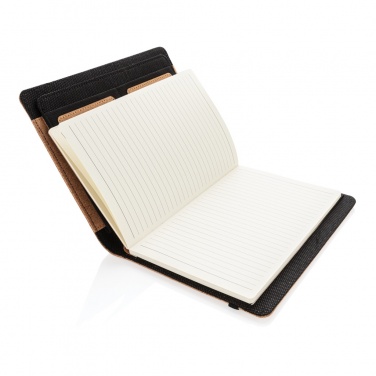 Logotrade mainostuotet kuva: Deluxe korkki portfolio A5 kynällä