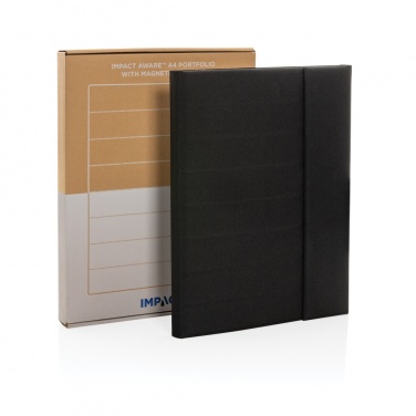 Logotrade mainoslahja ja liikelahja kuva: Impact Aware™ A4 portfolio magneettisella suljennalla
