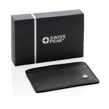 Logo trade mainostuotet tuotekuva: Swiss Peak RFID anti-skimming kortinpidike