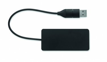 Logo trade mainoslahja kuva: 3 portin USB-keskitin