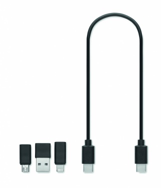 Logotrade mainostuote tuotekuva: 3-in-1-kaapelisarja