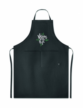 Logo trade liikelahjat mainoslahjat kuva: Hamppu esiliina