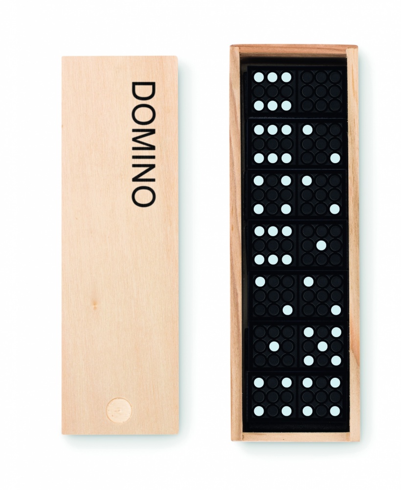 Logo trade mainoslahja ja liikelahja tuotekuva: Domino