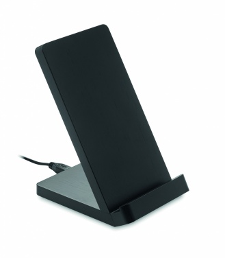 Logotrade mainoslahjat kuva: Bambu langaton laturi 5W WIRESTAND