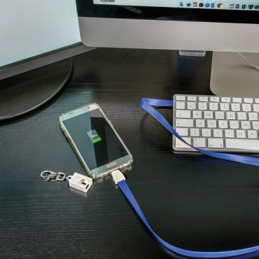 Logotrade mainoslahja tuotekuva: Nauha usb-kaapelilla LE PORT