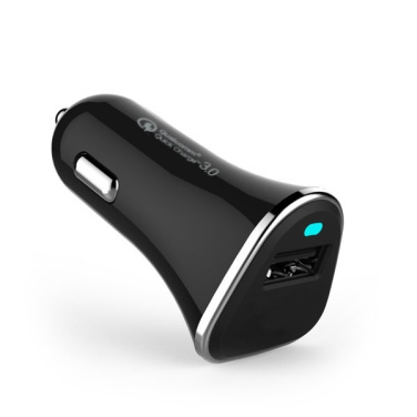 Logotrade mainostuote tuotekuva: Autolaturi (Qualcomm Quick Charge 3.0)