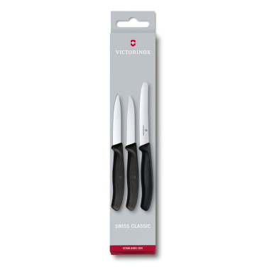 Logo trade mainostuote kuva: Kolmen SwissClassic-veitsen sarja Victorinox