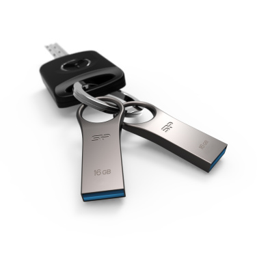 Logotrade mainoslahja tuotekuva: Pendrive 3.0 Silicon Power JEWEL J80 TITANIUM 16GB