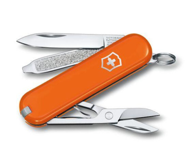 Logo trade liikelahja mainoslahja tuotekuva: Taskuveitsi CLASSIC SD Victorinox