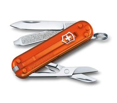 Logotrade mainoslahjat ja liikelahjat tuotekuva: Taskuveitsi Classic SD läpinäkyvä Victorinox