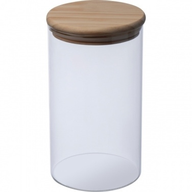 Logo trade liikelahjat tuotekuva: Borosilikaattisäiliö ONTARIO 1000 ml