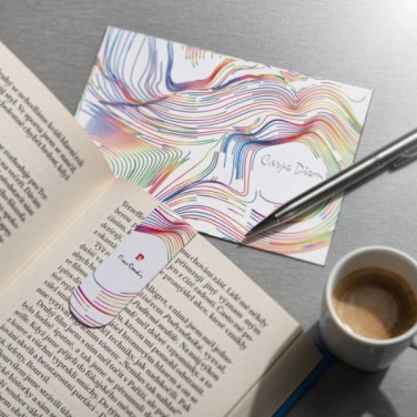 Logotrade mainoslahjat kuva: Magneettinen kirjanmerkki ja postikortti LIBRO