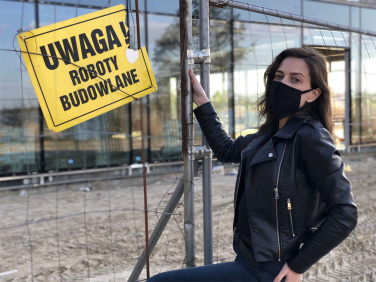 Logotrade mainostuote tuotekuva: VENUS PRO puuvillamaski HEPA-suodatintaskulla 1378165