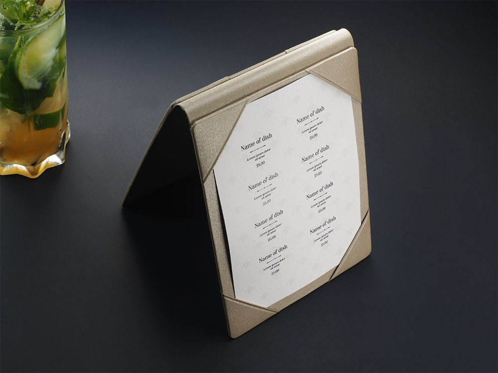 Logo trade mainoslahjat ja liikelahjat kuva: Promo menu 1604280