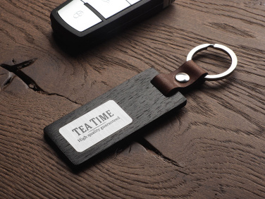 Logotrade mainoslahja tuotekuva: Puinen avaimenperä 1853121