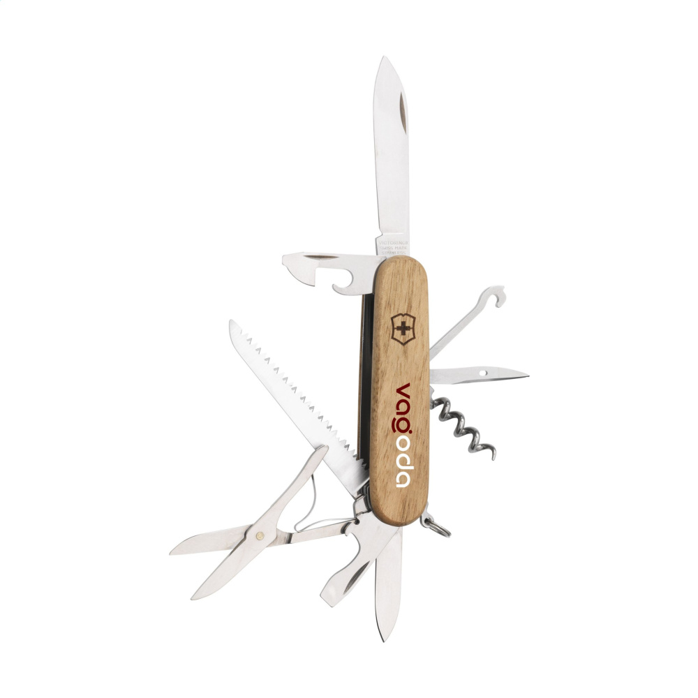 Logotrade liikelahjat kuva: Victorinox Huntsman Wood taskuveitsi