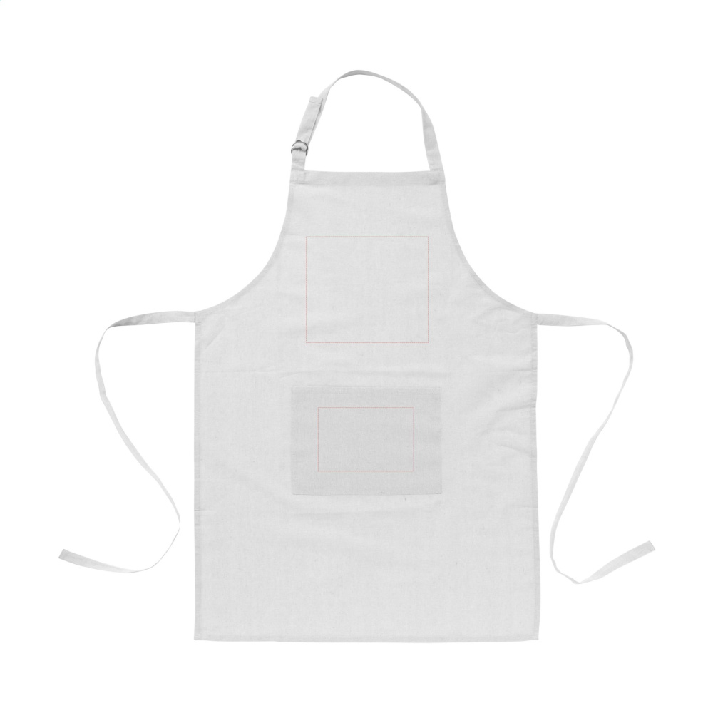 Logotrade mainoslahja tuotekuva: Cocina luomupuuvilla (180 g/m²) esiliina