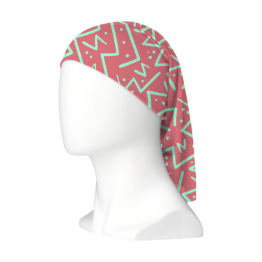 Logotrade liikelahja mainoslahja kuva: Monikäyttöinen Bandana RPET -huivi, joka painatus
