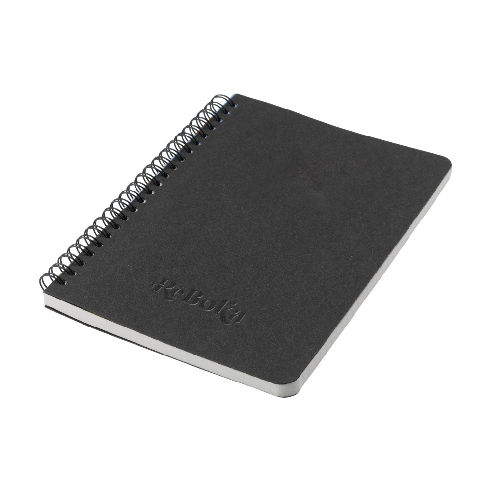 Logo trade mainoslahjat tuotekuva: Kahvipaperi Notebook Wire-O A5