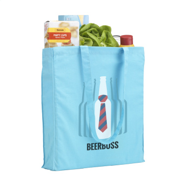 Logotrade mainoslahja ja liikelahja kuva: Värillinen Square Bag (160 g/m²) puuvillakassi