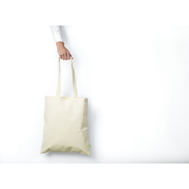 Logotrade liikelahjat kuva: Luomupuuvillainen GOTS Shopper (140 g/m²) pussi