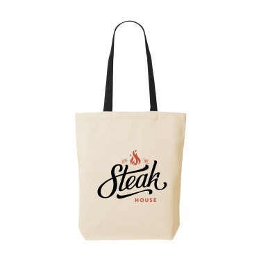 Logo trade mainoslahja ja liikelahja tuotekuva: Canvas Shoppy Color (220 g/m²) pussi