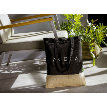Logotrade mainoslahja ja liikelahja kuva: Combi Organic Shopper (160 g/m²) pussi