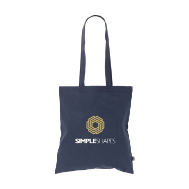 Logotrade mainoslahja ja liikelahja kuva: Shoppy Color Bag GRS kierrätettyä puuvillaa (150 g/m²)