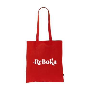 Logo trade mainoslahja kuva: Shoppy Color Bag GRS kierrätettyä puuvillaa (150 g/m²)