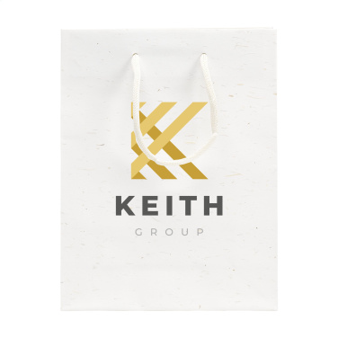 Logotrade mainostuote tuotekuva: Leaf It Bag kierrätetty olkikuiduilla (180 g/m²) S
