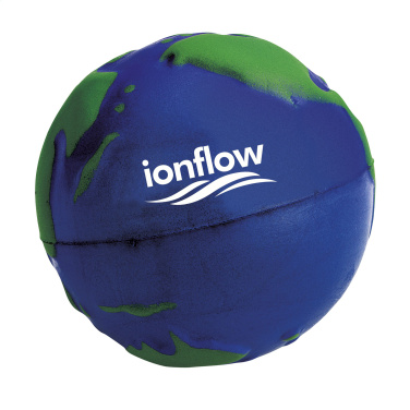 Logo trade liikelahja kuva: StressGlobe Ø 6,5 cm stressipallo