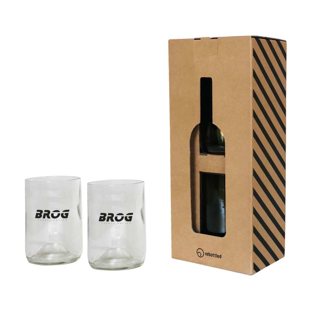 Logo trade mainostuotet tuotekuva: Rebottled® Tumbler 2-pack juomalasi