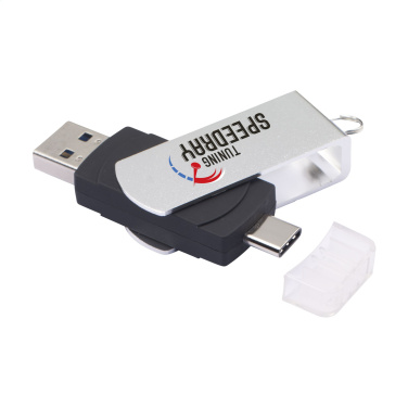 Logo trade liikelahjat tuotekuva: USB Dual Connect 3.0 - Type-C 8 Gt