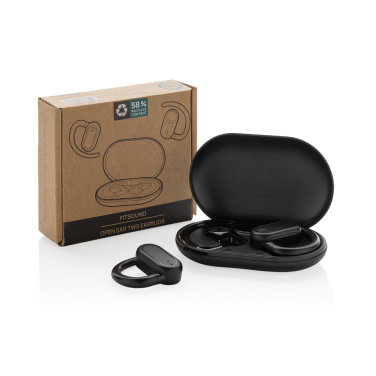 Logo trade liikelahja kuva: Fitsound RCS avoimet TWS-korvakuulokkeet