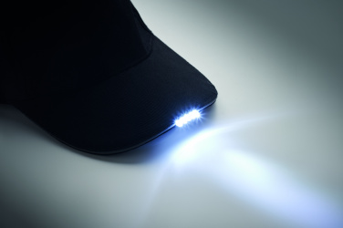 Logotrade liikelahjat kuva: 5-paneelinen LED-puuvillalippis 22