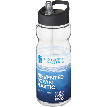 Logotrade mainostuotet kuva: H2O Active® Eco Base 650 ml -urheilujuomapullo kaatonokkakannella