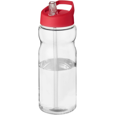 Logo trade liikelahjat mainoslahjat kuva: H2O Active® Eco Base 650 ml -urheilujuomapullo kaatonokkakannella