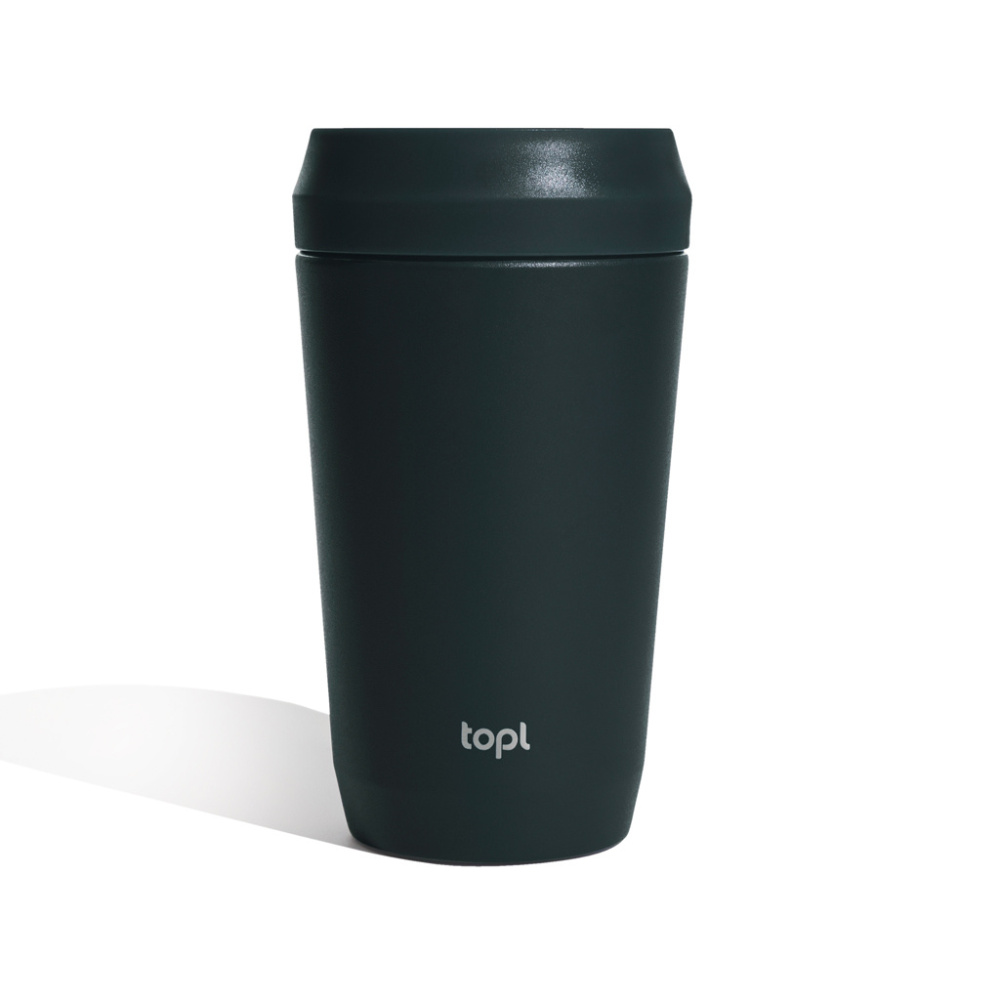 Logo trade liikelahjat tuotekuva: Topl Recycled Steel To Go Tumbler Patented 360 Lid 354ml