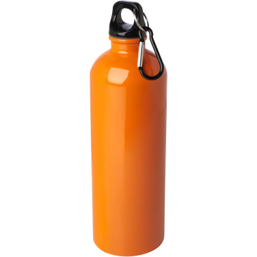Logotrade liikelahjat kuva: Oregon 750 ml:n RCS-sertifioitu, yksiseinämäinen, ruostumattomasta teräksestä valmistettu vesipullo jousihaalla