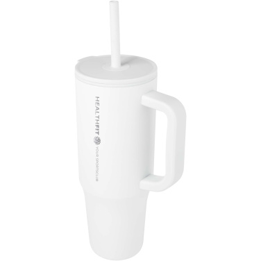 Logotrade liikelahja tuotekuva: Brady 900 ml:n RCS-sertifioitu eristetty juomamuki silikonipillillä