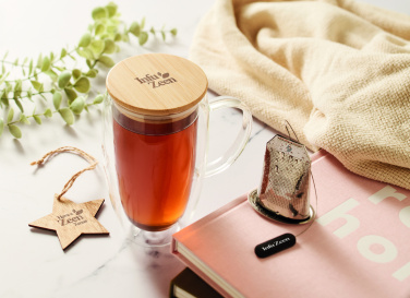 Logotrade liikelahja tuotekuva: Kaksiseinäinen lasimuki 450ml