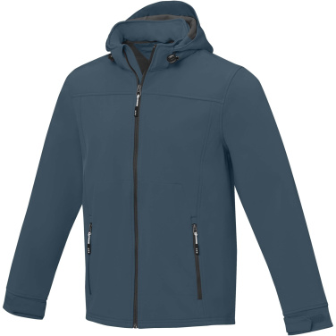 Logotrade mainostuote tuotekuva: Langley miesten softshelltakki