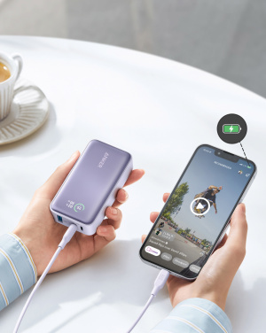 Logotrade mainoslahjat ja liikelahjat tuotekuva: Anker PowerCore -varavirtalähde 10 000 mAh, 30 W