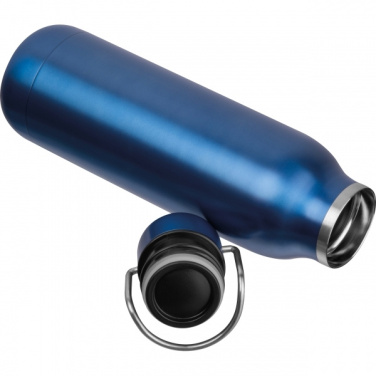 Logotrade mainostuote tuotekuva: Ruostumattomasta teräksestä valmistettu BORGHOLM-vesipullo