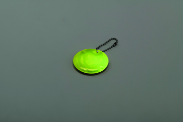 Logotrade mainoslahjat kuva: Pyöreä heijastava avaimenperä