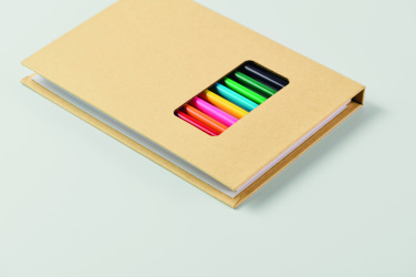 Logo trade mainoslahja ja liikelahja tuotekuva: Lasten piirustussetti