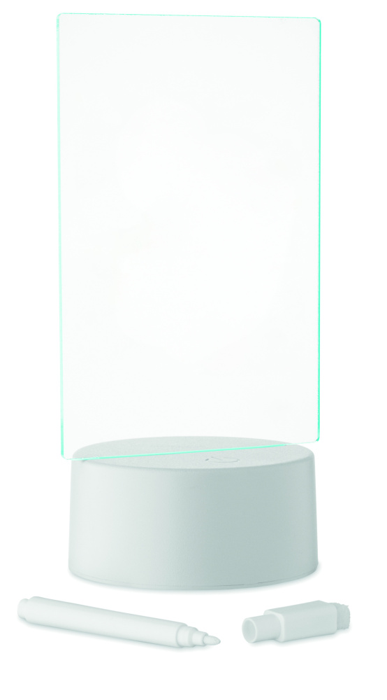 Logo trade mainostuote kuva: Valaistu LED-muistitaulu