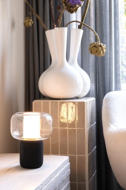 Logo trade liikelahjat tuotekuva: Lux RCS -kierrätysmuovinen 10W kaiutinvalaisin