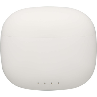 Logotrade liikelahjat kuva: Alterf kierrätysmuovista valmistetut langattomat True Wireless Bluetooth® -kuulokkeet silikonisilla korvasovittimilla